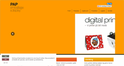 Desktop Screenshot of pappe.dk